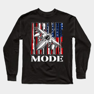 Airplane Mode Long Sleeve T-Shirt